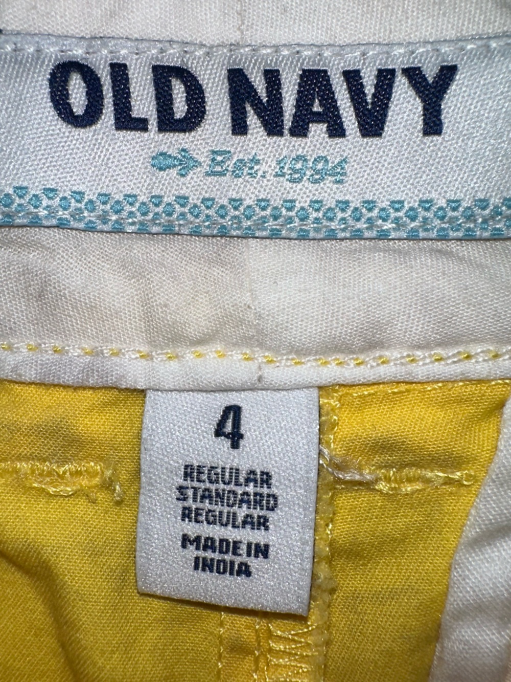 Old Navy Yellow Shorts - Picture 4 of 5